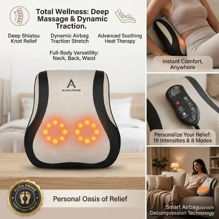 Aura Relax Pro — 3D Massage Technology Features