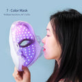 Aura Glow 7-Color LED Light Therapy Facial & Neck Mask - Image [N]