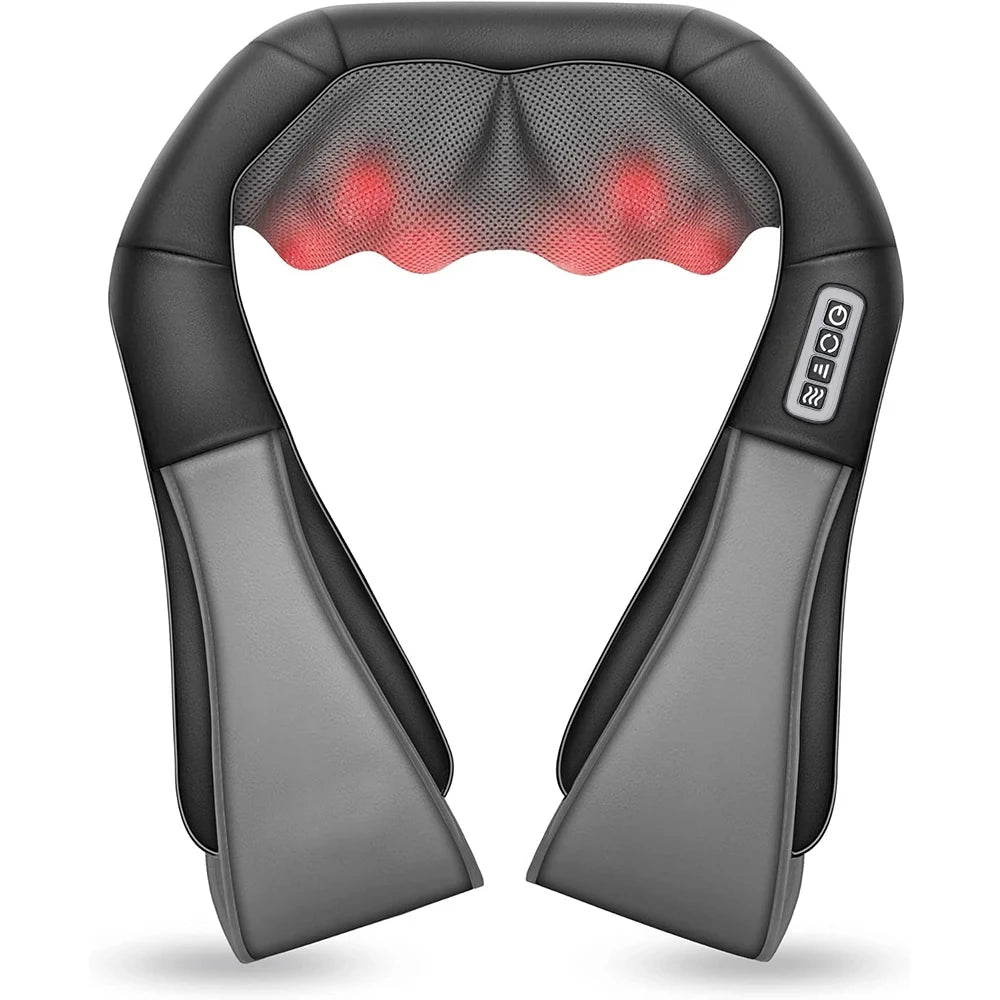 Aura Relief Thermal Neck & Back Massage Pillow - Image [N]