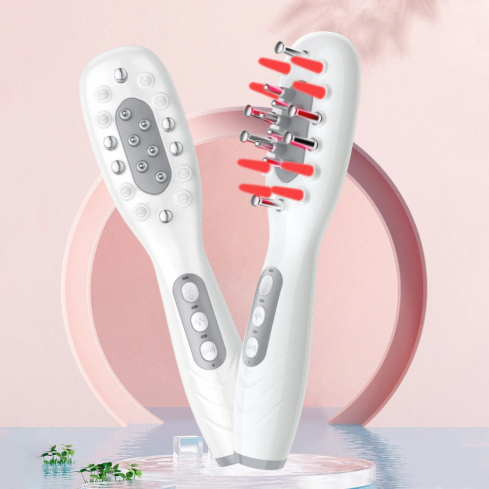 AuraPrime™ 5-in-1 EMS Hair Growth Comb & Scalp Revitalizer