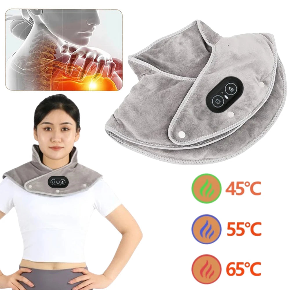 Aura Thermo Neck & Shoulder Massager - Product on white background"