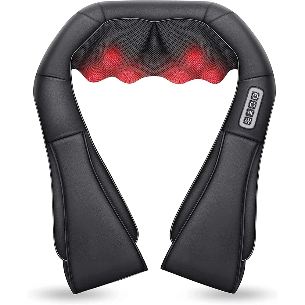 Aura Relief Thermal Neck & Back Massage Pillow - Image [N]
