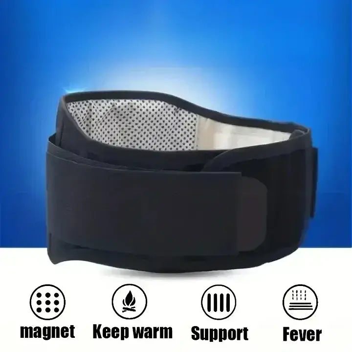 ThermoFlex Waist Belt Graphene Self-Heating Panel Orange Glow Constant Temperature Fit Waist Supportive Protection Close-Up
