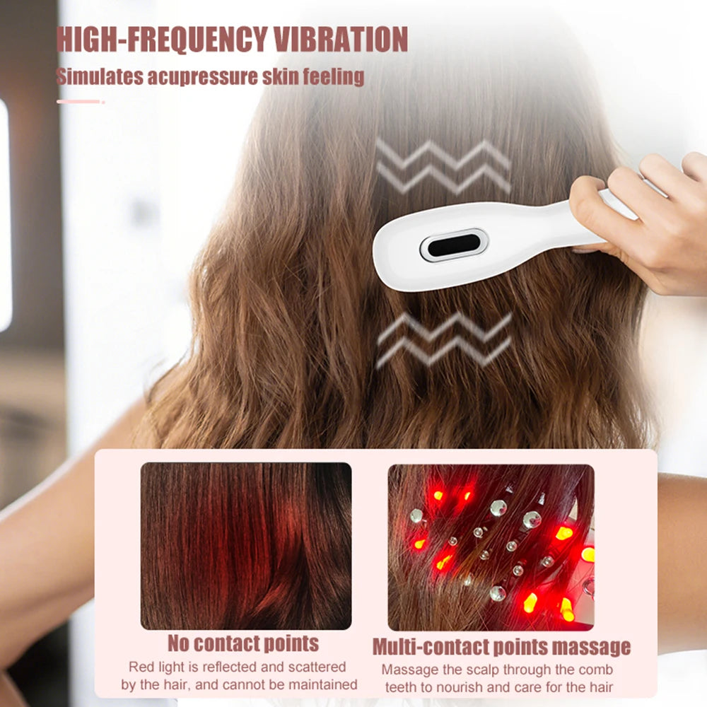 AuraPrime™ 5-in-1 EMS Hair Growth Comb & Scalp Revitalizer