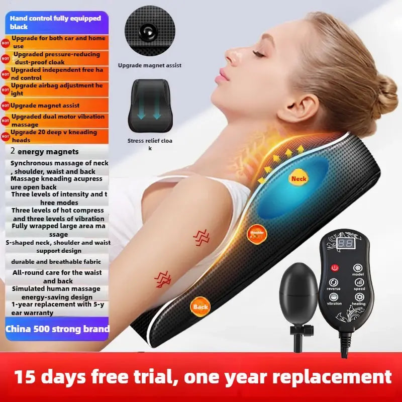 Aura Relax Pro — 4-in-1 Full Body Massage Lifestyle