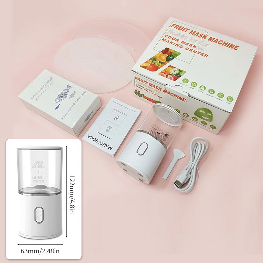 AuraFresh DIY Natural Fruit Collagen Face Mask Maker - Image [N]