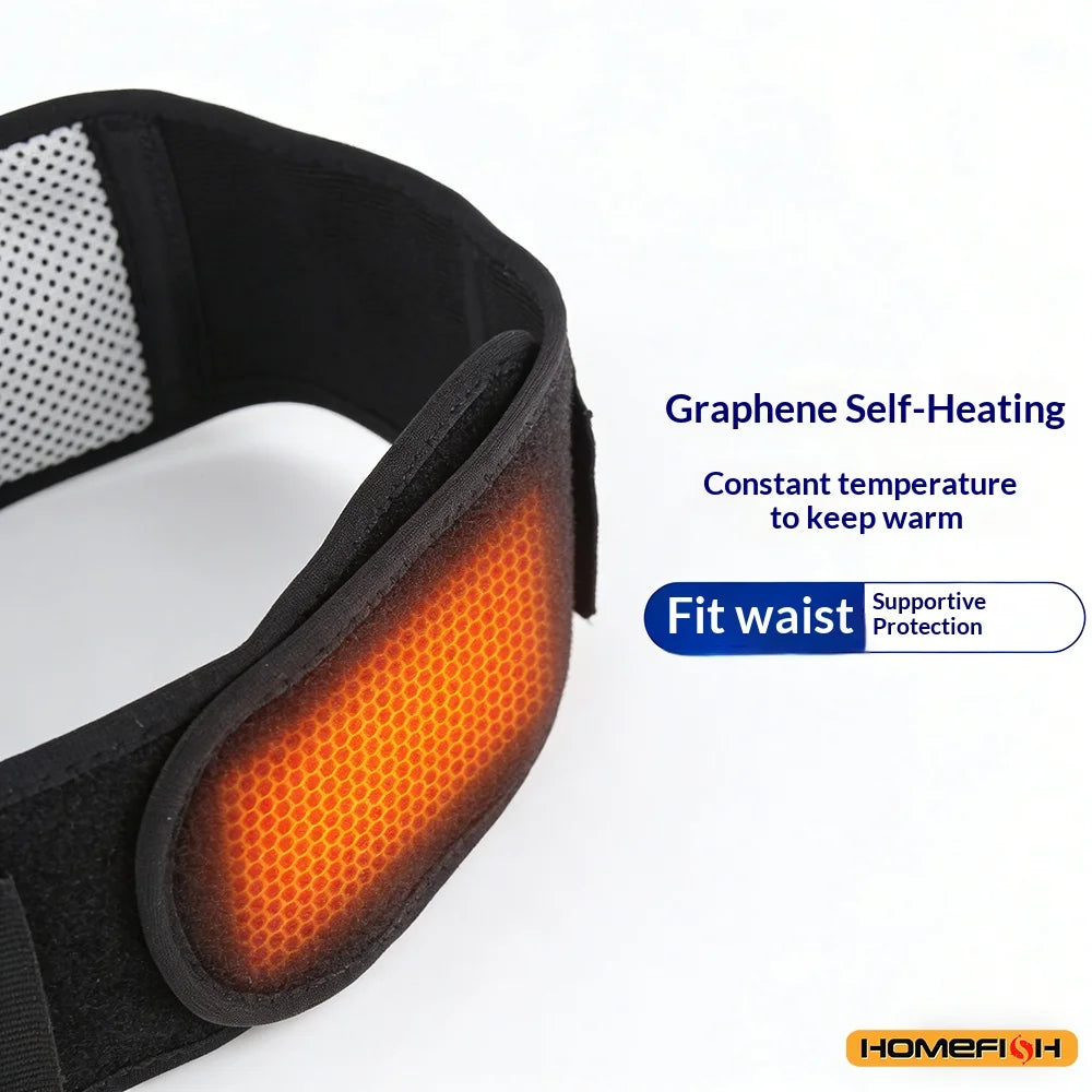 ThermoFlex Magnetic Waist Belt 20 Magnets Self-Heating Lower Back Support Men Women | auraprime