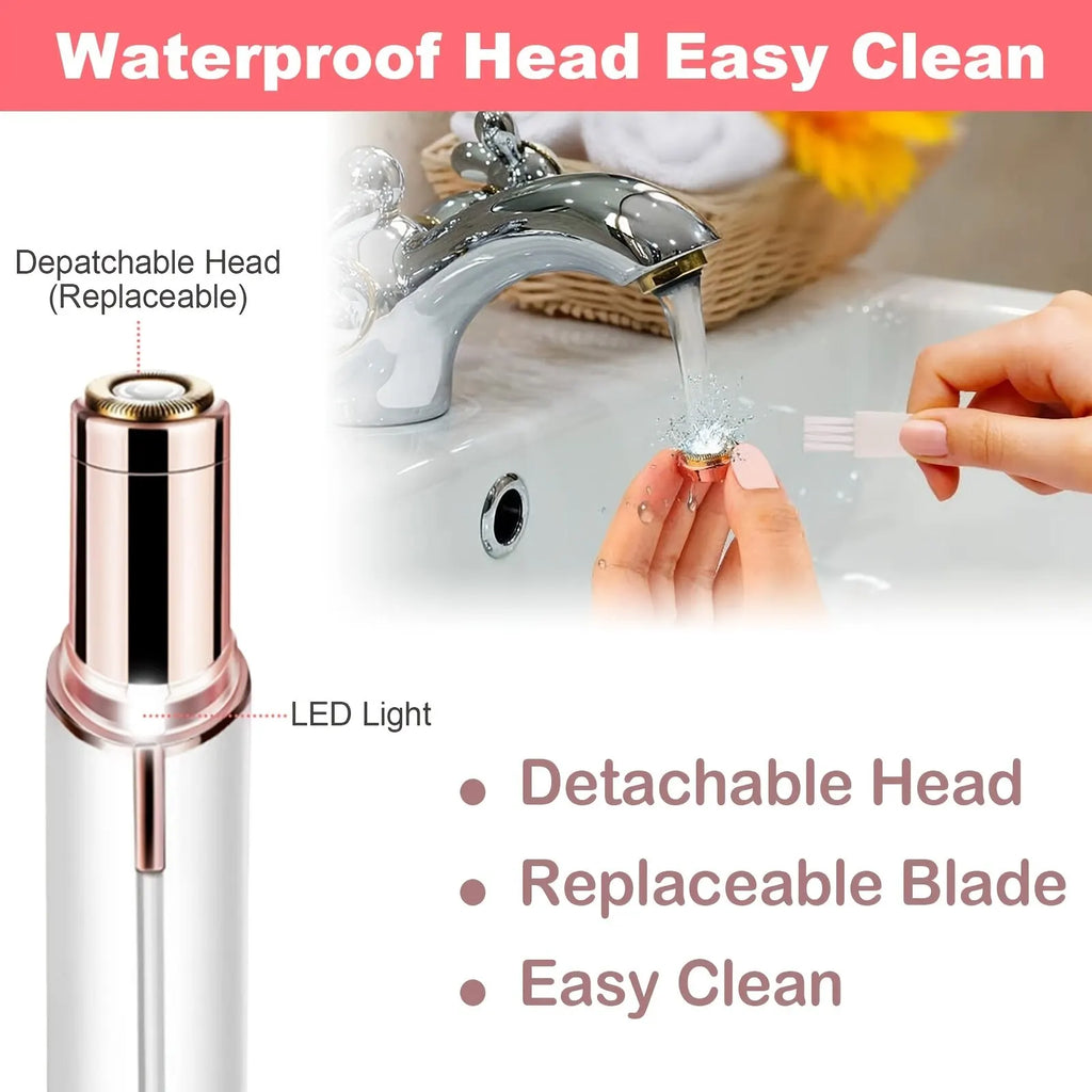 SilkTouch Pro Facial Body Hair Remover No Pain No Pulling No Allergy vs Foam Shaver Tweezers Manual Shaver Comparison Armpit Use